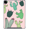 Cactus Print iPad Pro 12.9in (2020) Clear Case